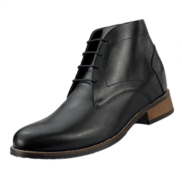 Zapatos con alzas para hombre PONZA 7 CM BETELLI BETELLI Zapatos con alzas de cuero natural Casuales TODOS LOS ZAPATOS Coleccion otono invierno para hombre BETELLI Zapatos con alzas de cuero natural T...