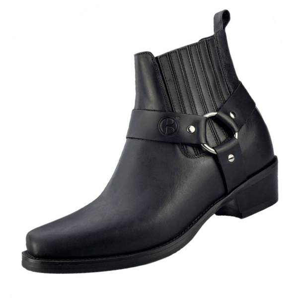 Botas vaqueras con elevador para hombre BOLZANO +8 CM | BETELLI