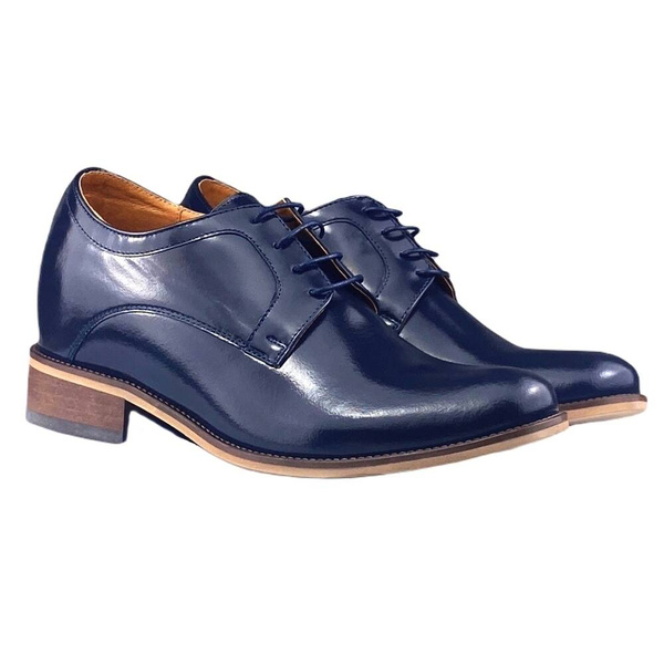 Zapatos con alzas para hombre SANREMO + 7CM