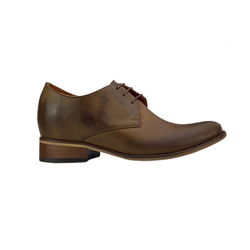 Zapatos con alzas para hombre BERGAMO +7 CM