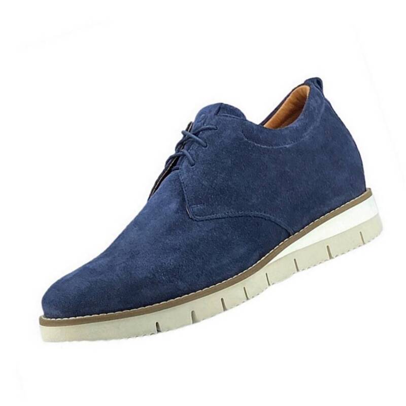 Zapatos con alzas para hombre PRATO + 7 CM